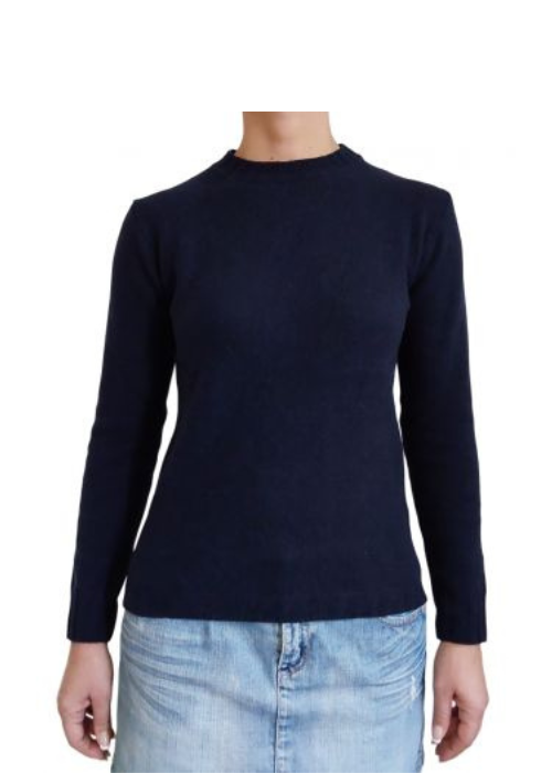 Crew Neck for Her~ Recycled Cashmere