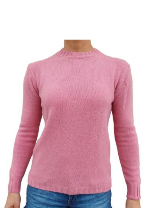 Crew Neck for Her~ Recycled Cashmere
