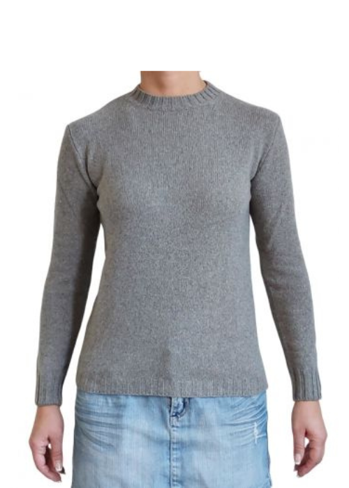 Crew Neck for Her~ Recycled Cashmere
