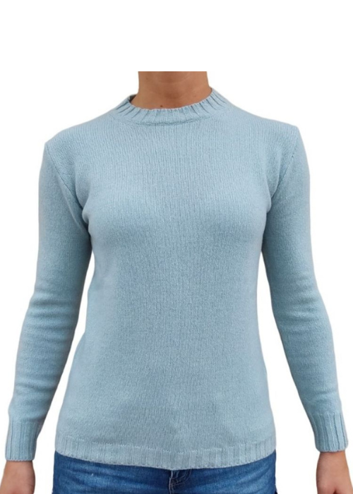 Crew Neck for Her~ Recycled Cashmere