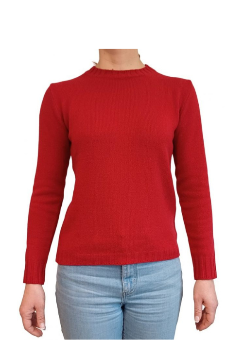 Crew Neck for Her~ Recycled Cashmere