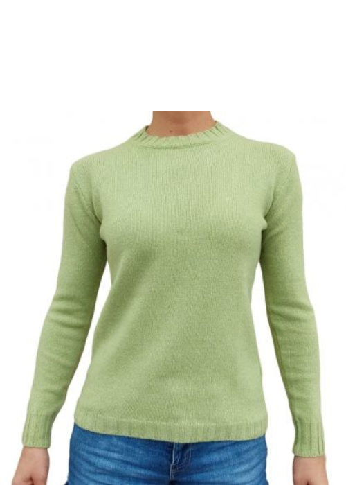Crew Neck for Her~ Recycled Cashmere