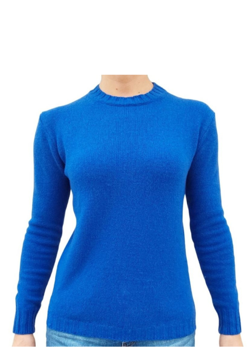 Crew Neck for Her~ Recycled Cashmere